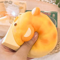 Bear Pineapple Bun (one squishy, two packaging)