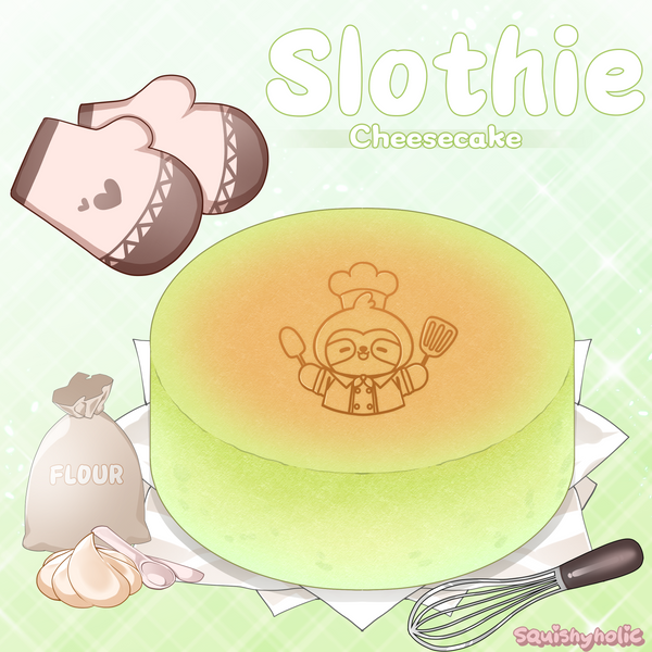 Squishyholic Slothie Cheesecake