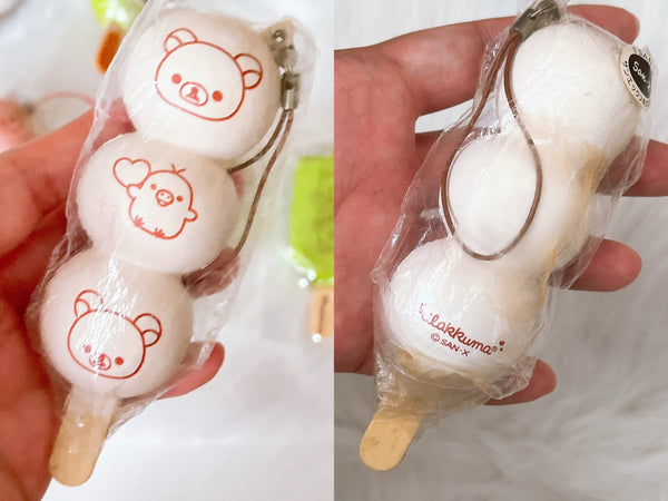 Rilakkuma Dango & Popsicle (expect aged cracks)