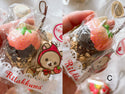 Rilakkuma Strawberry (expect aged cracks)