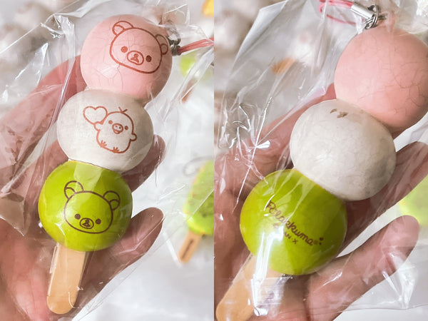 Rilakkuma Dango & Popsicle (expect aged cracks)