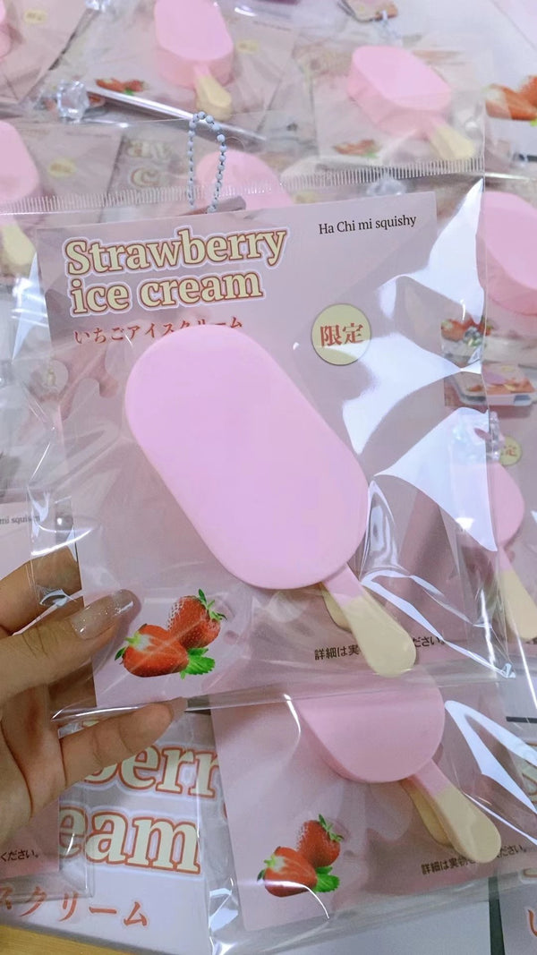 Hachimi Strawberry Popsicle