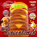 iBloom Jumbo Burger Tower