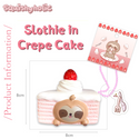 Slothie in Crepe Cake by Squishyholic