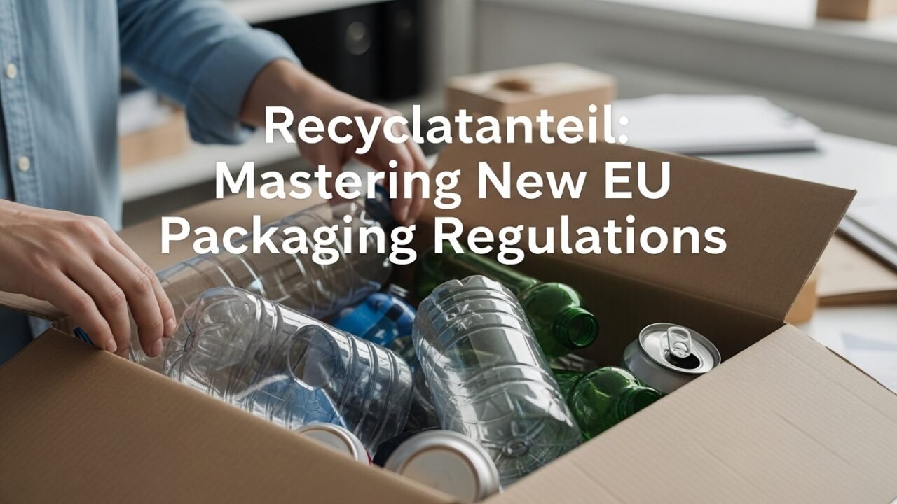 Recyclatanteil: Mastering New EU Packaging Regulations