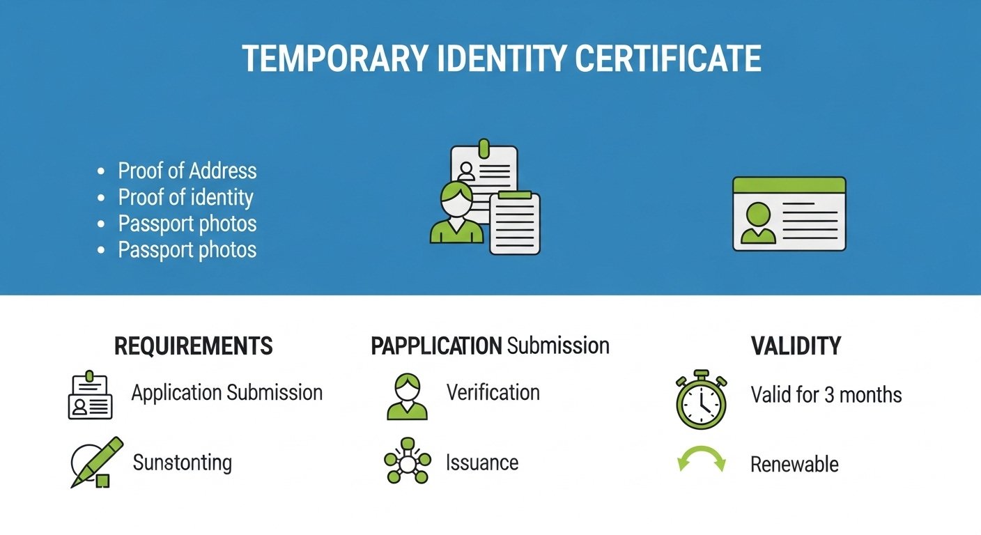 Temporary Identity Certificate Explained: Requirements, Process, and Validity